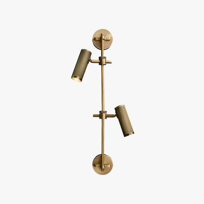 Spot Rail Wall Light with Rotatable Head — detail view
