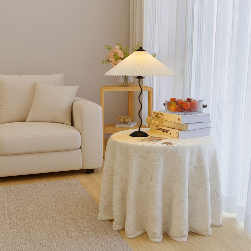 Squiggle Table Lamp with USB Charging