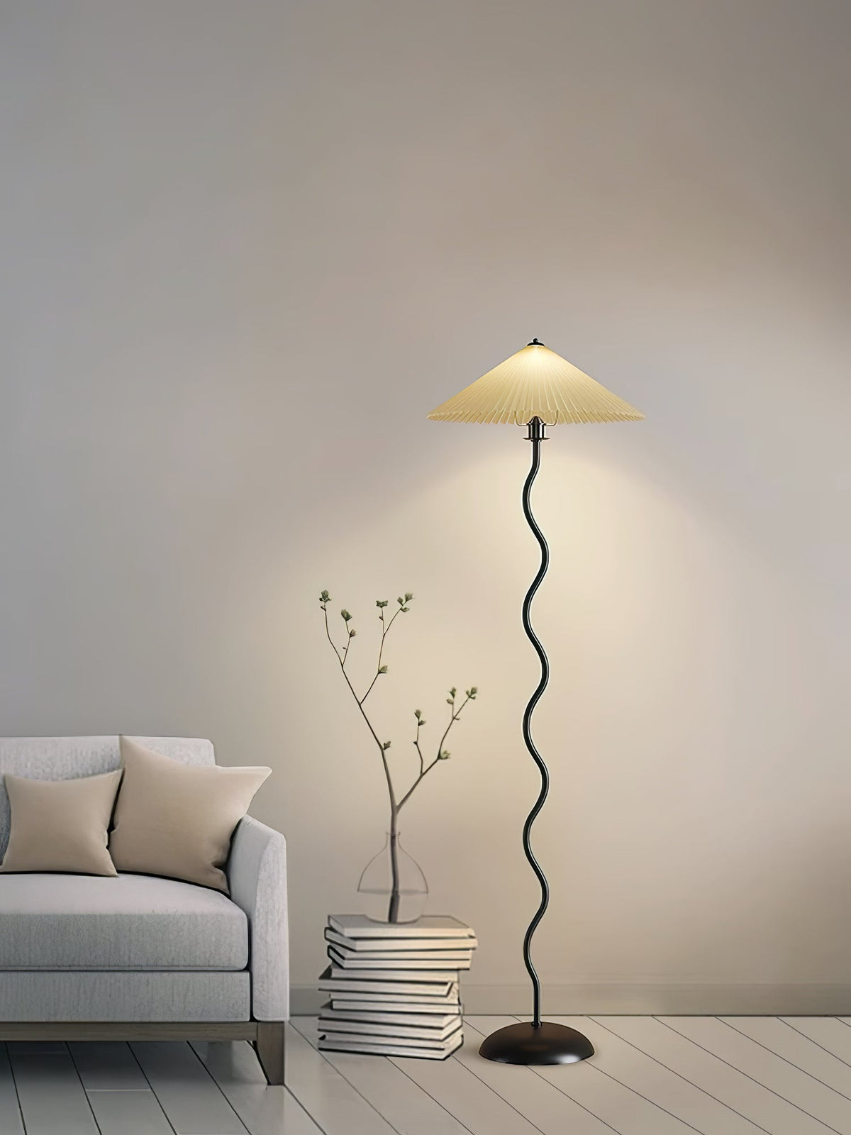 Squiggle Floor Lamp, Energy Efficient