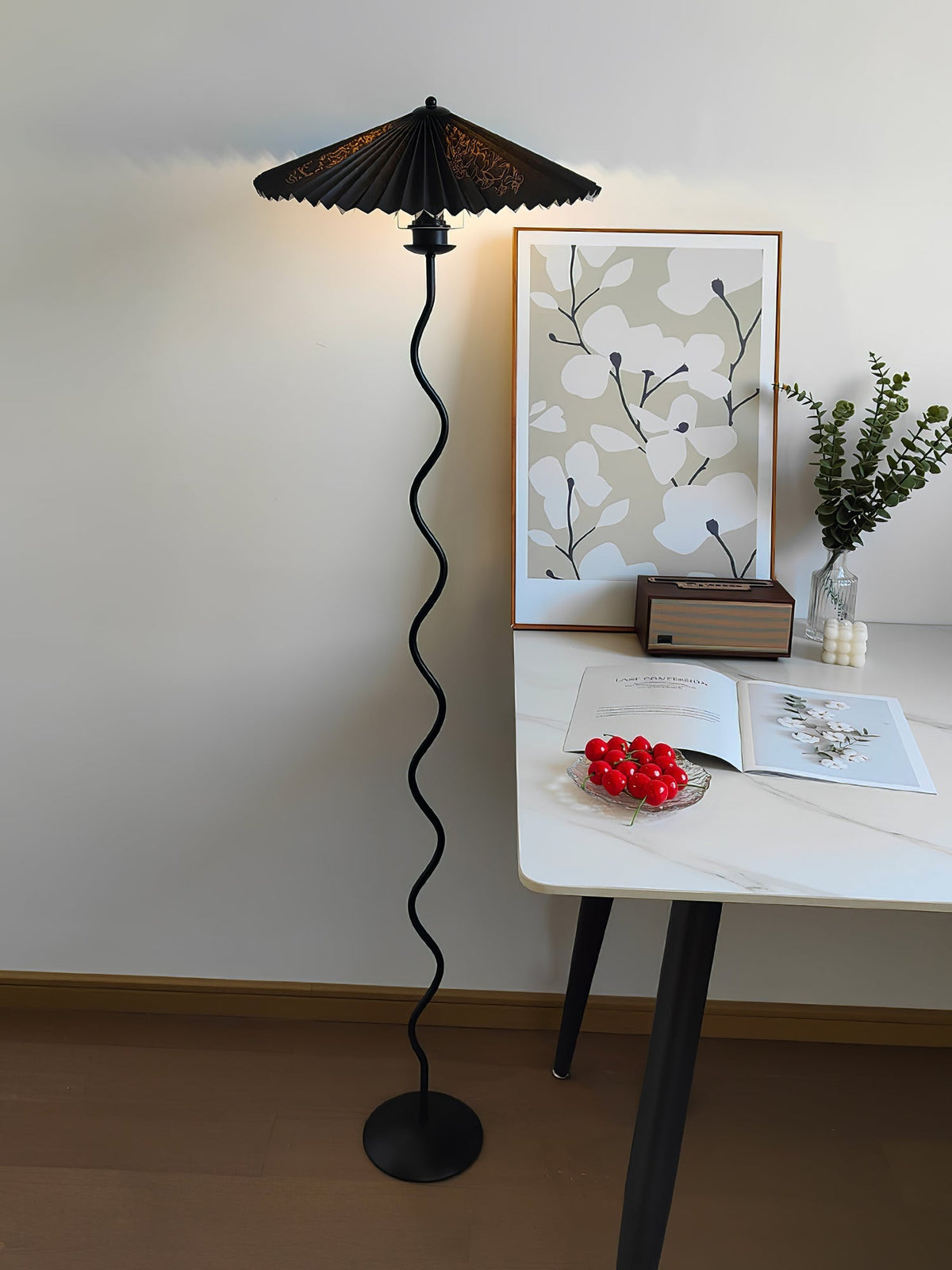 Squiggle Floor Lamp, Energy Efficient