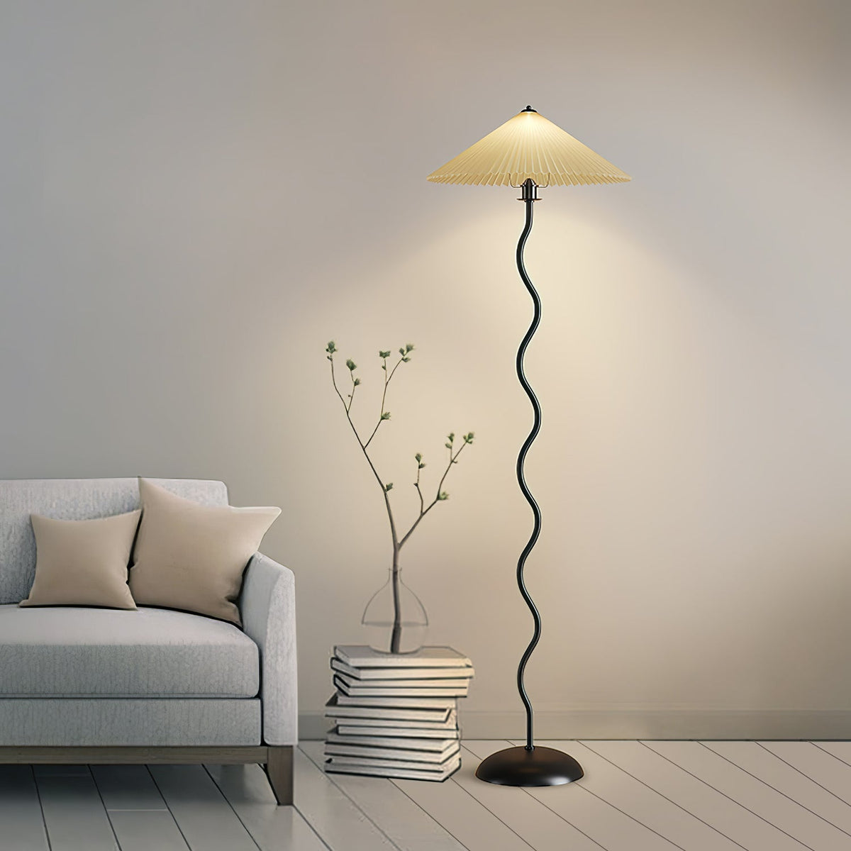 Squiggle Floor Lamp, Energy Efficient