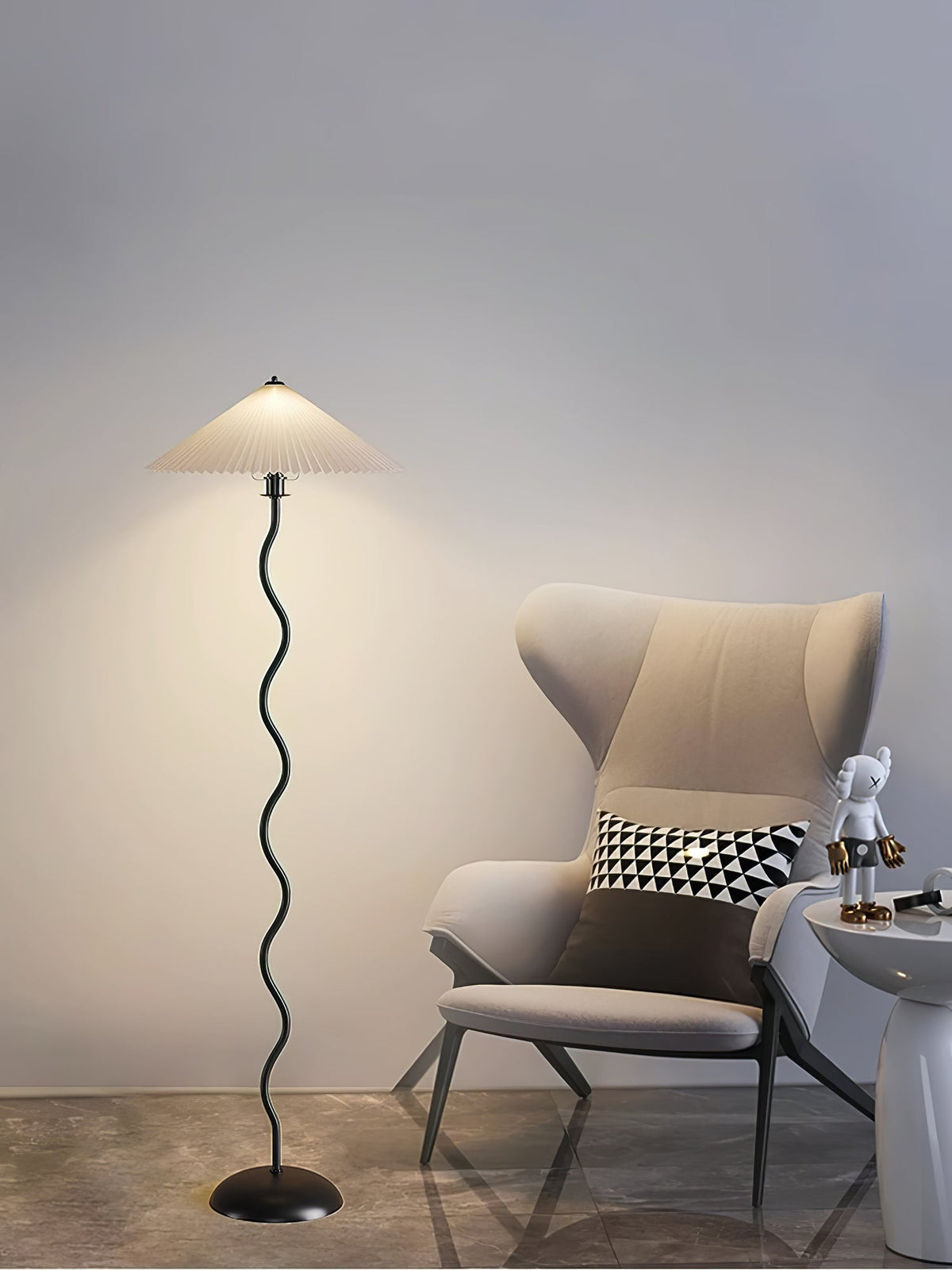 Squiggle Floor Lamp, Energy Efficient