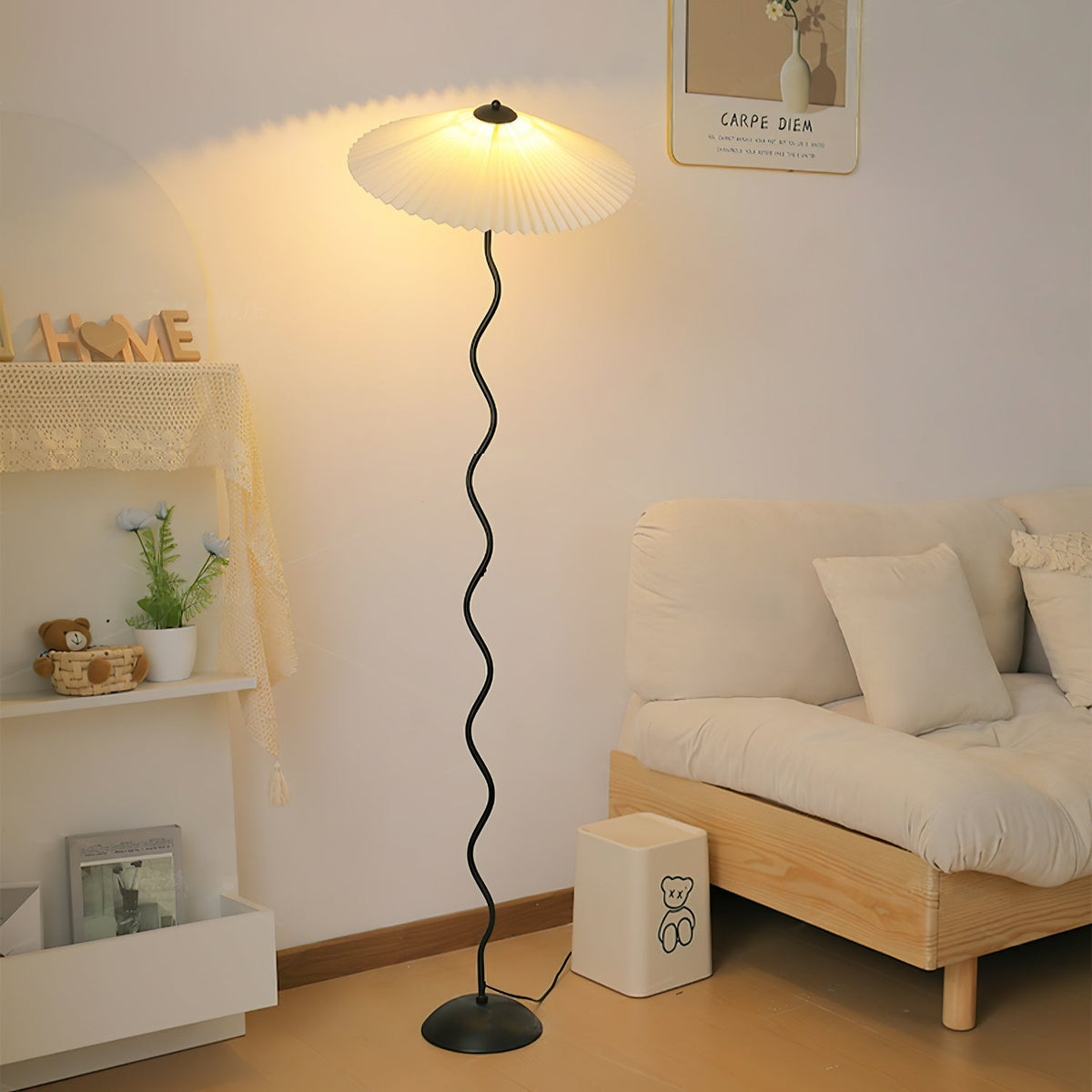 Squiggle Floor Lamp, Energy Efficient - GPM