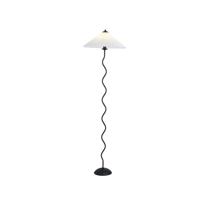 Squiggle Floor Lamp, Energy Efficient — side view