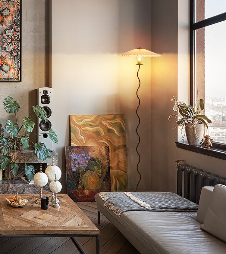 Squiggle Floor Lamp, Energy Efficient