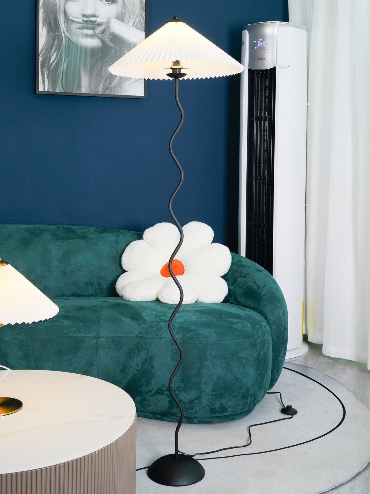 Squiggle Floor Lamp, Energy Efficient