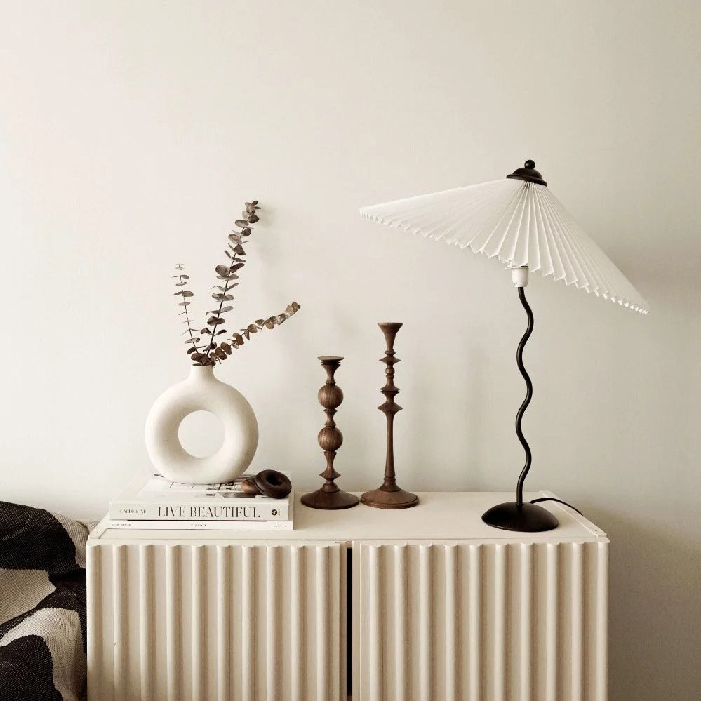 Squiggle Table Lamp with USB Charging