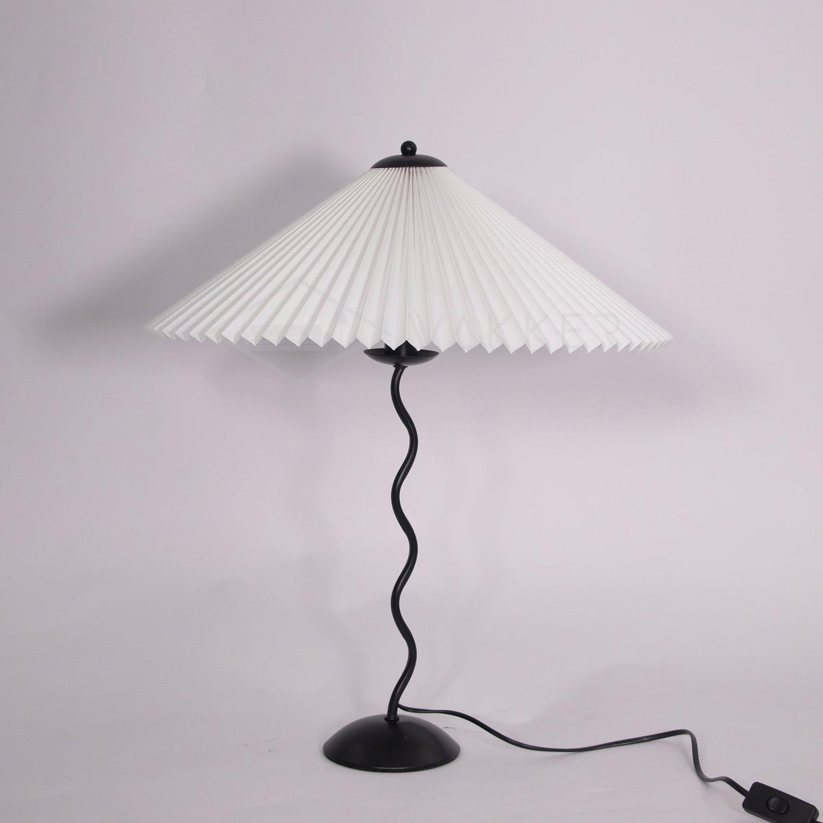 Squiggle Table Lamp with USB Charging