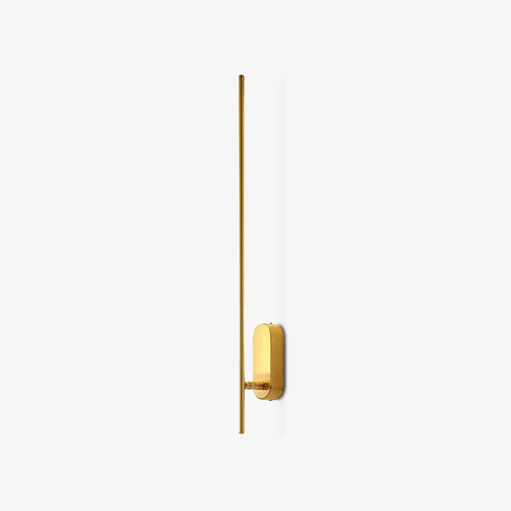 Stick-Shaped Metal Wall Sconce, Dimmable LED