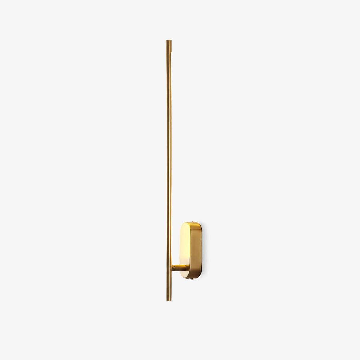 Stick-Shaped Metal Wall Sconce, Dimmable LED