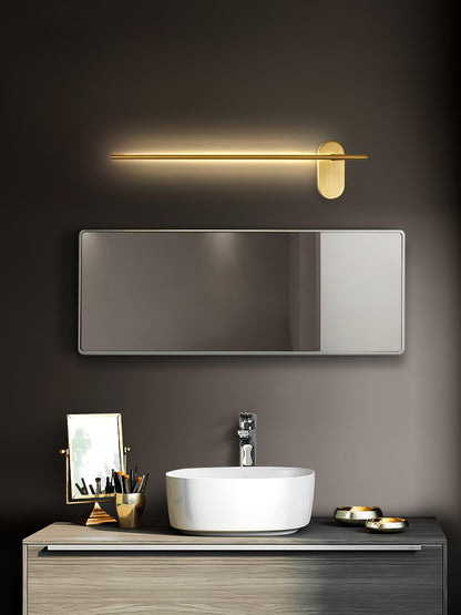 Stick-Shaped Metal Wall Sconce, Dimmable LED