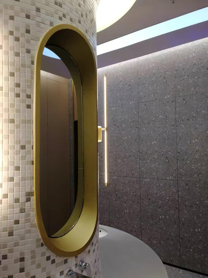 Stick-Shaped Metal Wall Sconce, Dimmable LED