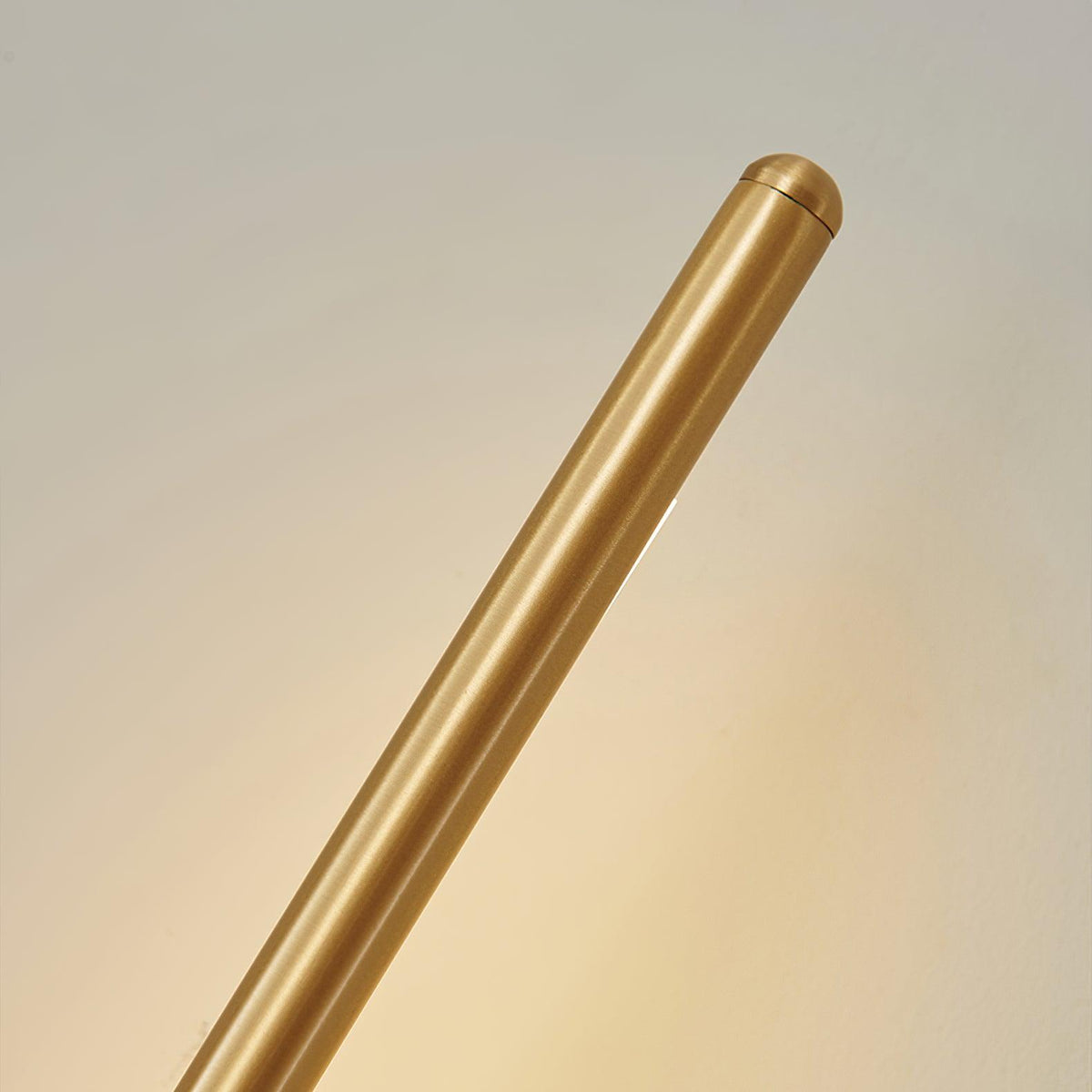 Stick-Shaped Metal Wall Sconce, Dimmable LED