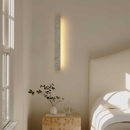 Travertine LED Wall Light with Adjustable Brightness