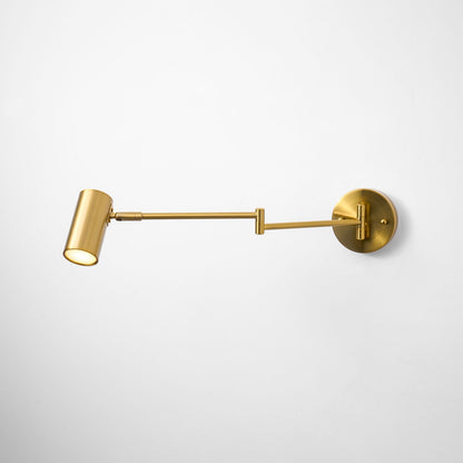 Swing Arm Wall Sconce with LED Light