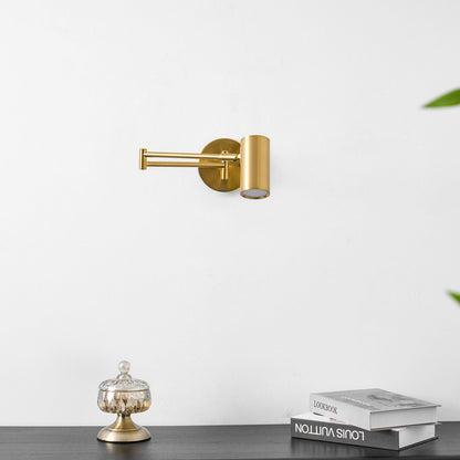 Swing Arm Wall Sconce with LED Light