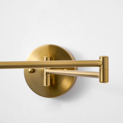 Swing Arm Wall Sconce with LED Light