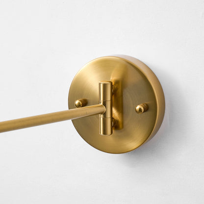 Swing Arm Wall Sconce with LED Light