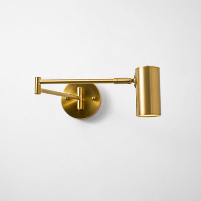 Swing Arm Wall Sconce with LED Light