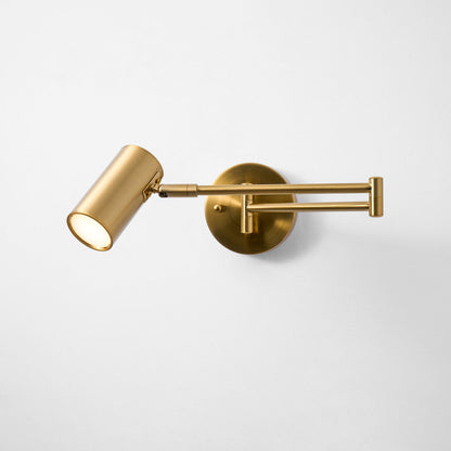 Swing Arm Wall Sconce with LED Light