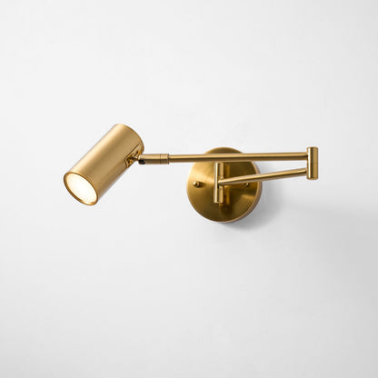 Swing Arm Wall Sconce with LED Light