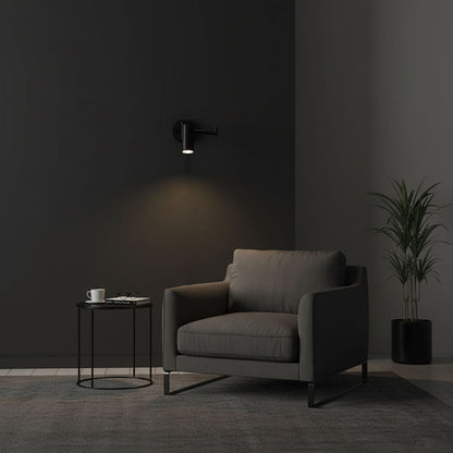 Swing Arm Wall Sconce with LED Light