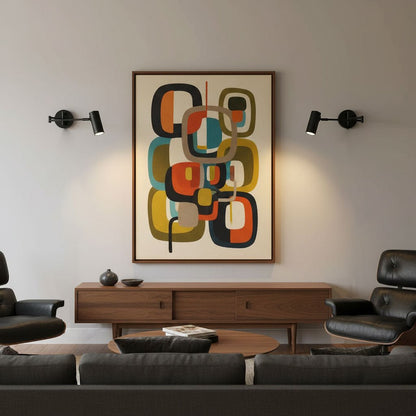 Swing Arm Wall Sconce with LED Light