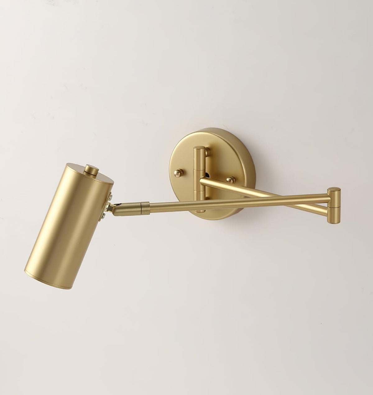 Swing Arm Wall Sconce with LED Light