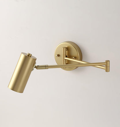 Swing Arm Wall Sconce with LED Light