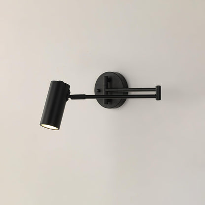Swing Arm Wall Sconce with LED Light