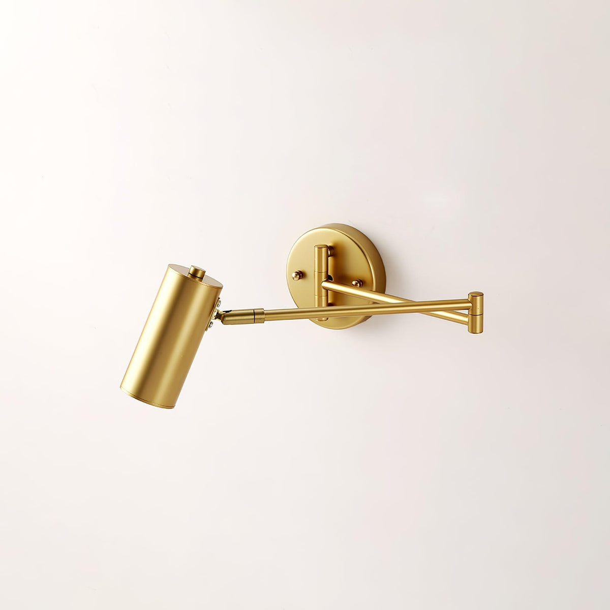 Swing Arm Wall Sconce with LED Light