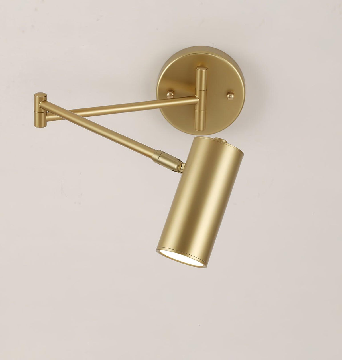 Swing Arm Wall Sconce with LED Light