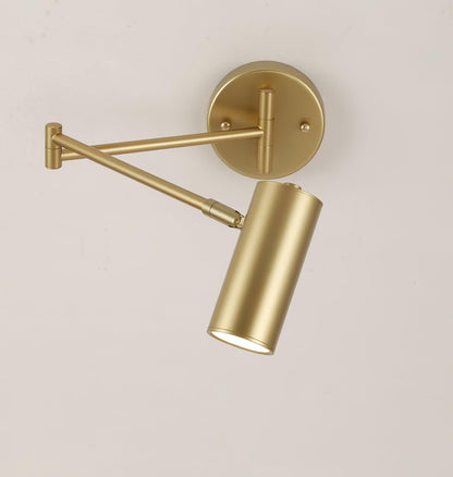 Swing Arm Wall Sconce with LED Light