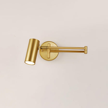 Swing Arm Wall Sconce with LED Light