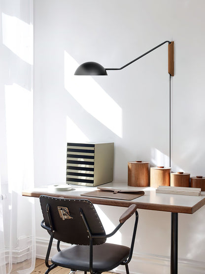 Swing Dome Wall Light, Adjustable Angle