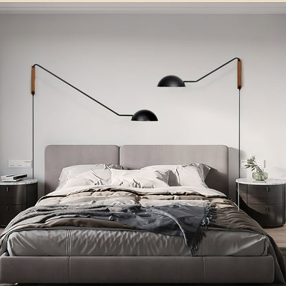 Swing Dome Wall Light, Adjustable Angle