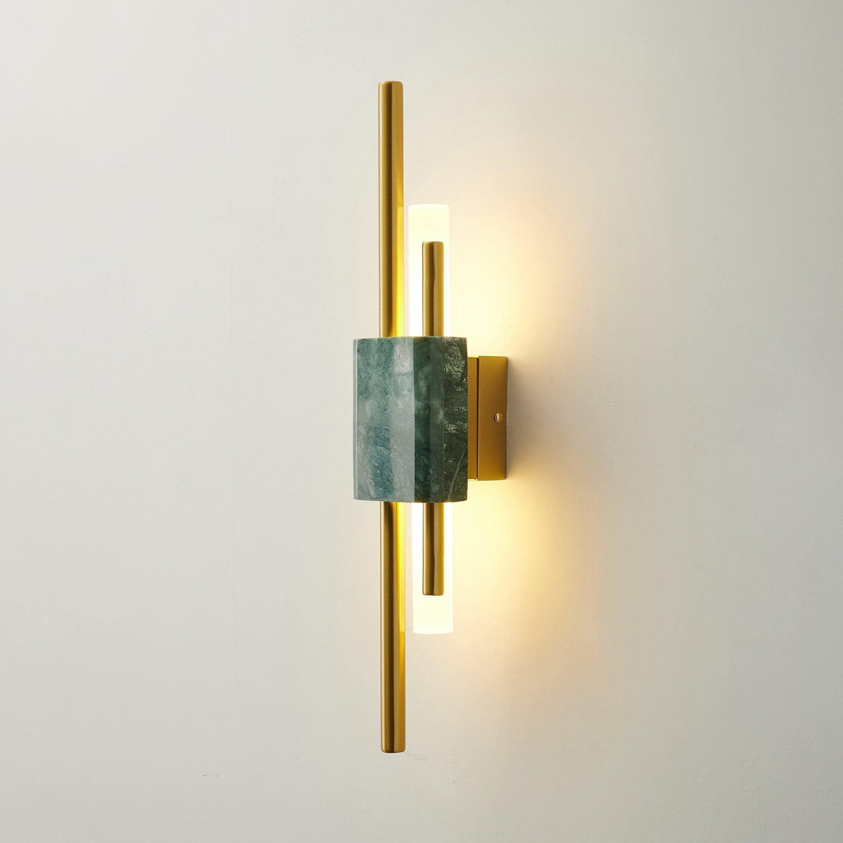 Marble Wall Light with Adjustable LED — lifestyle view