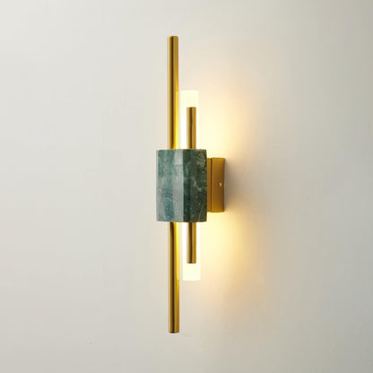 Marble Wall Light with Adjustable LED — lifestyle view