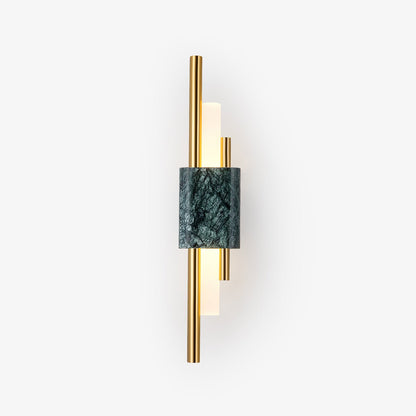 Marble Wall Light with Adjustable LED — front view
