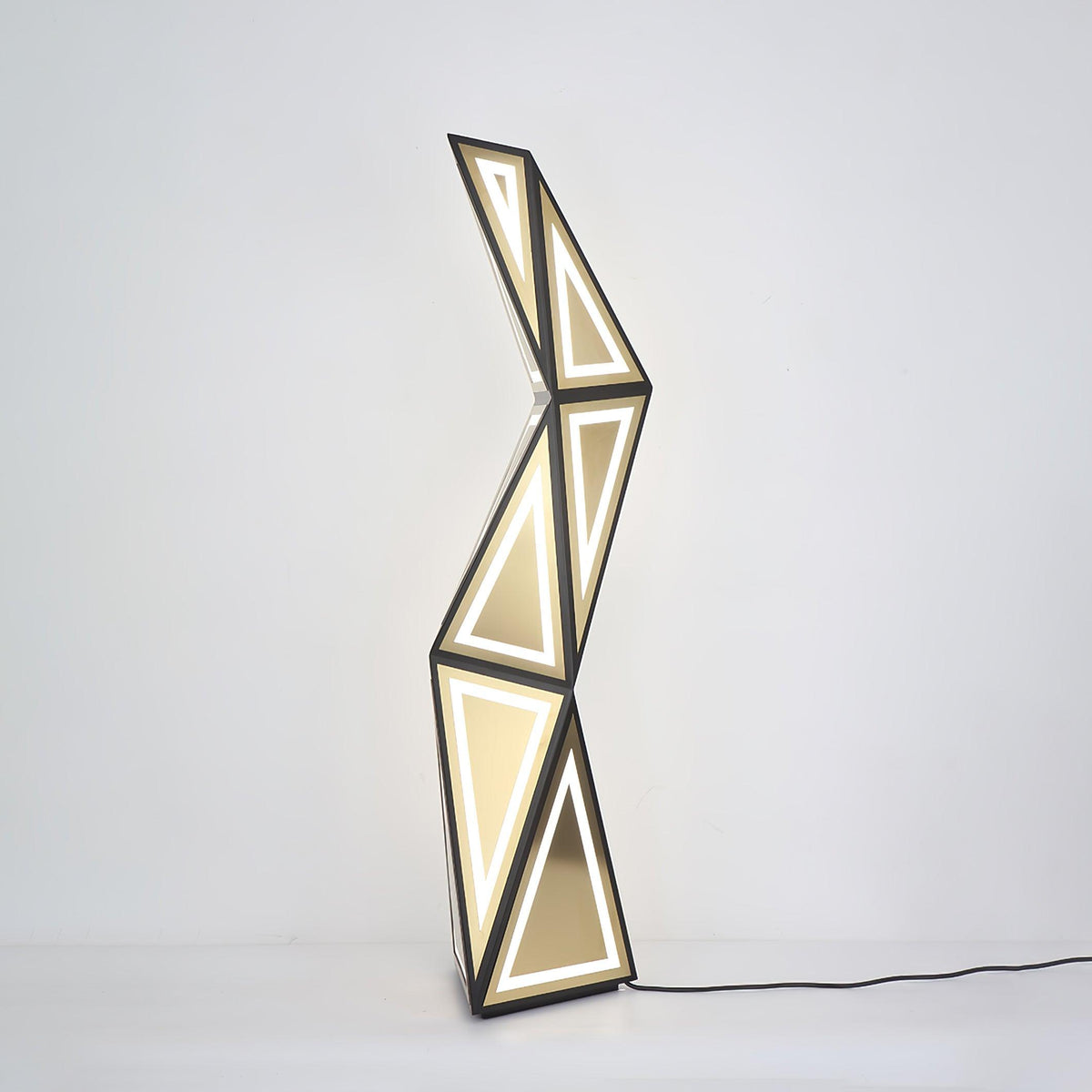 Tapered Cube Floor Lamp Position 12