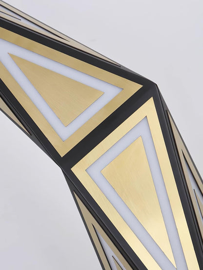 Tapered Cube Floor Lamp Position 10