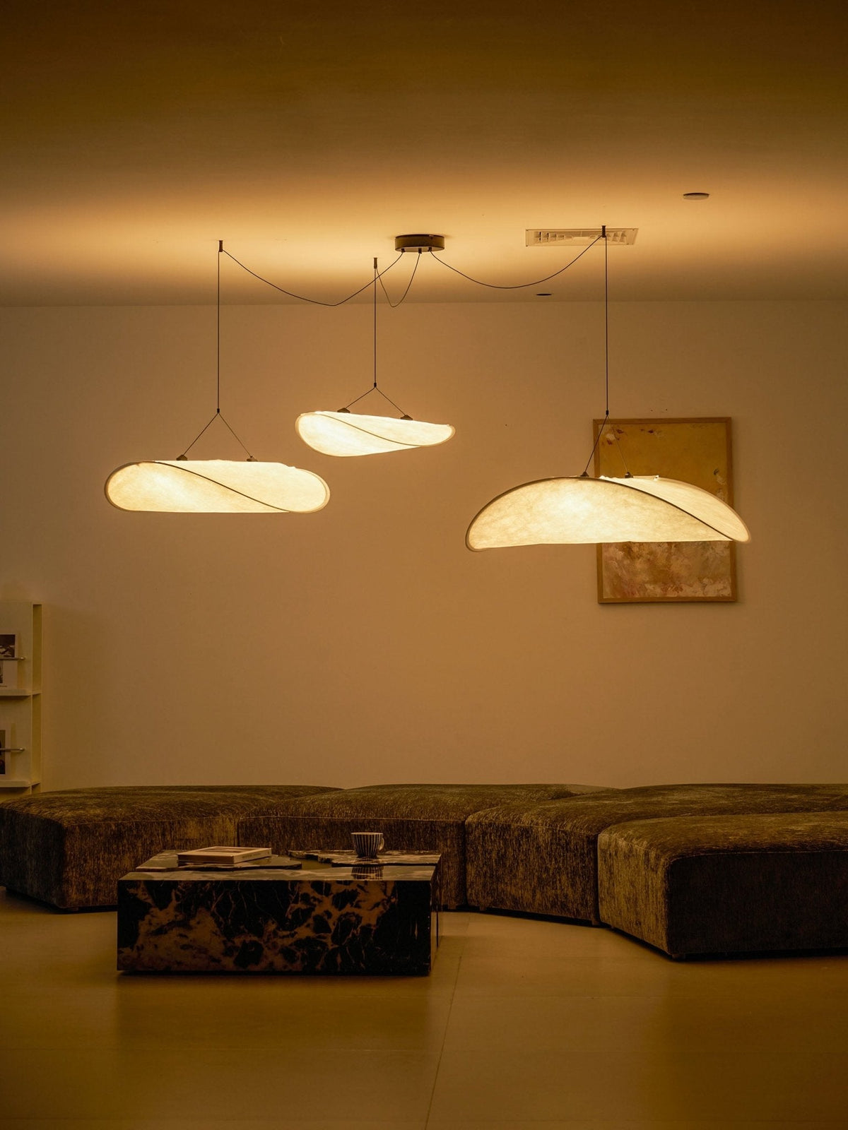 Tense Tyvek Pendant Lamp Position 154