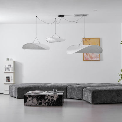 Tense Tyvek Pendant Lamp Position 155