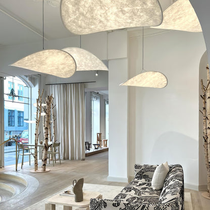 Tense Tyvek Pendant Lamp Position 38