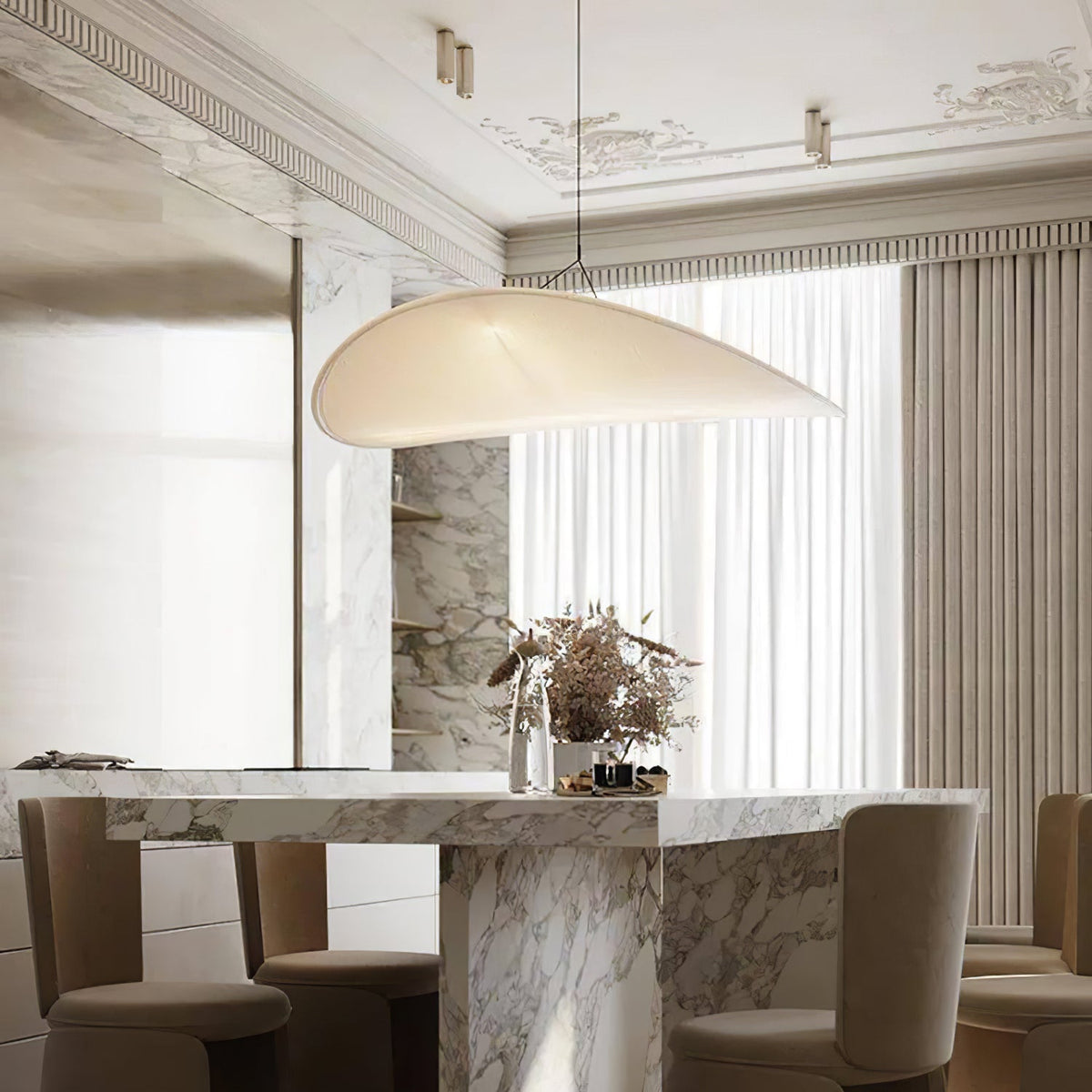 Tense Tyvek Pendant Lamp Position 88