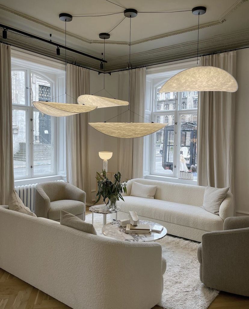 Tense Tyvek Pendant Lamp Position 91
