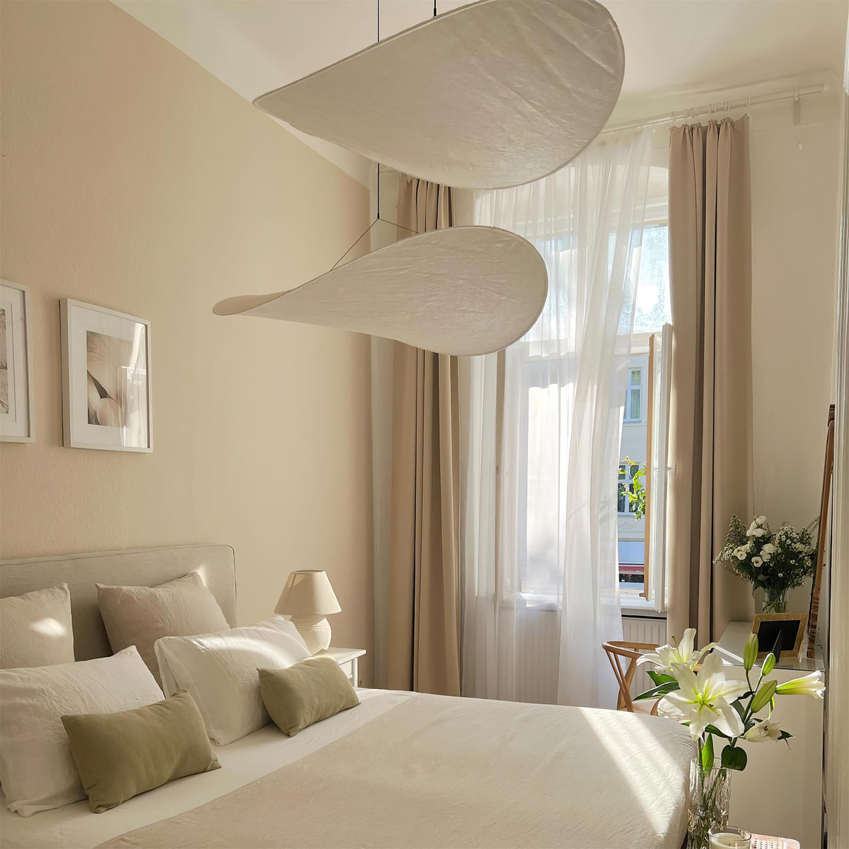 Tense Tyvek Pendant Lamp Position 57