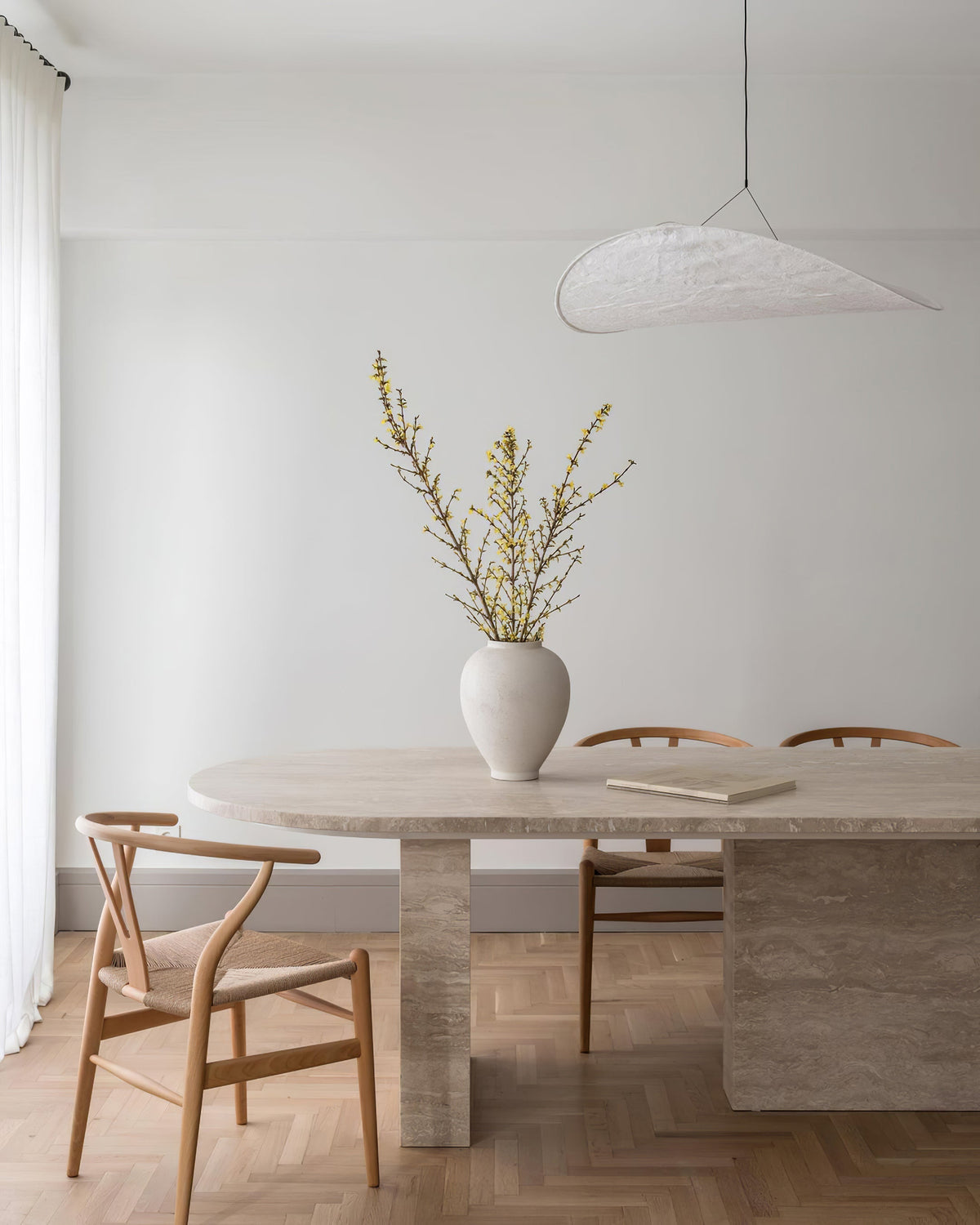 Tense Tyvek Pendant Lamp Position 61