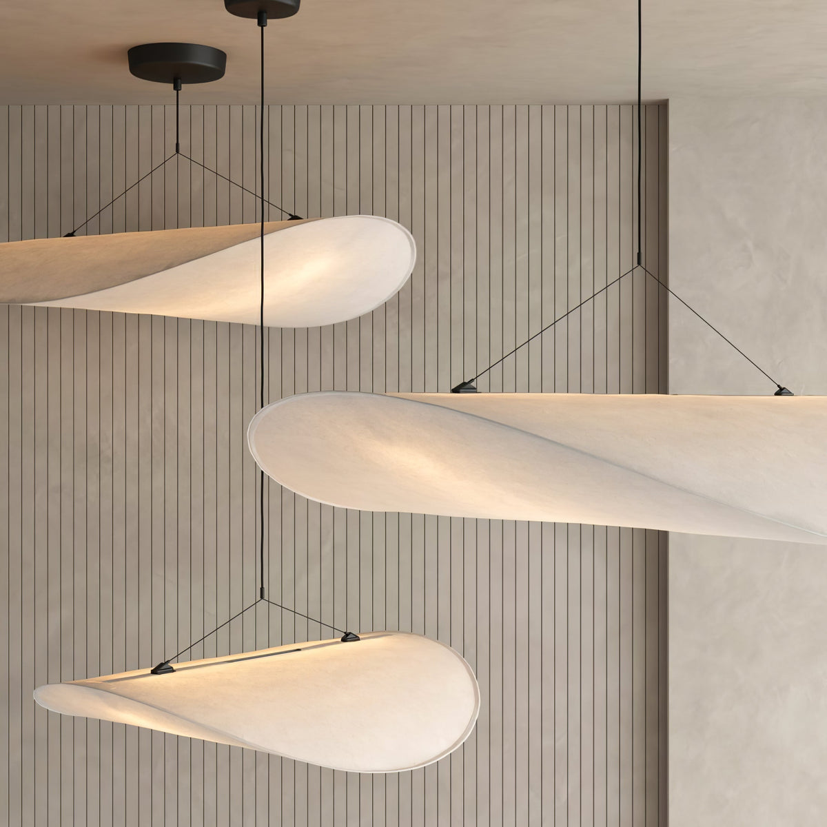 Tense Tyvek Pendant Lamp Position 131