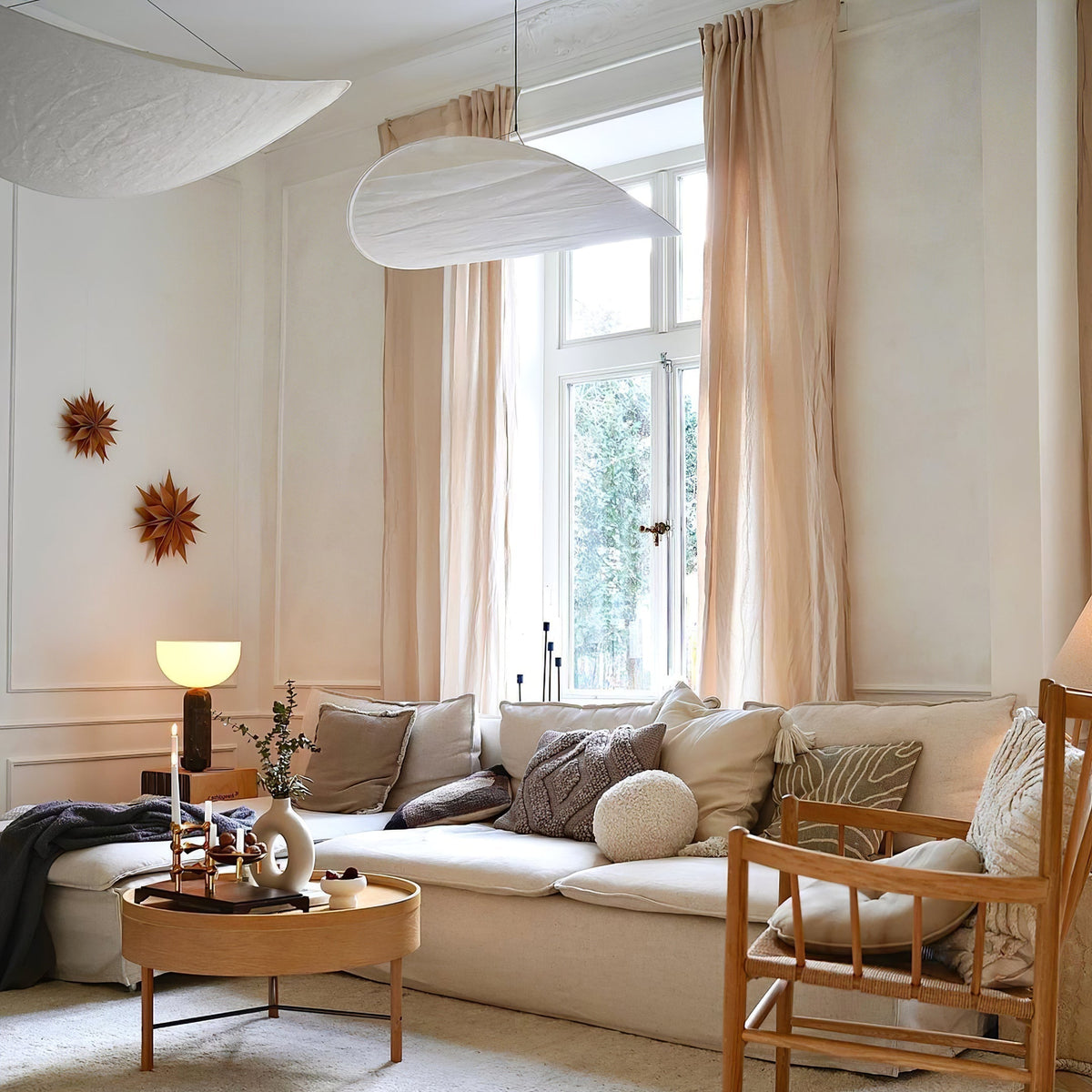 Tense Tyvek Pendant Lamp Position 64